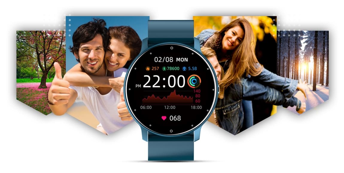 Smartwatch GIEWONT Sport Around GW120-4 - Deep Ocean