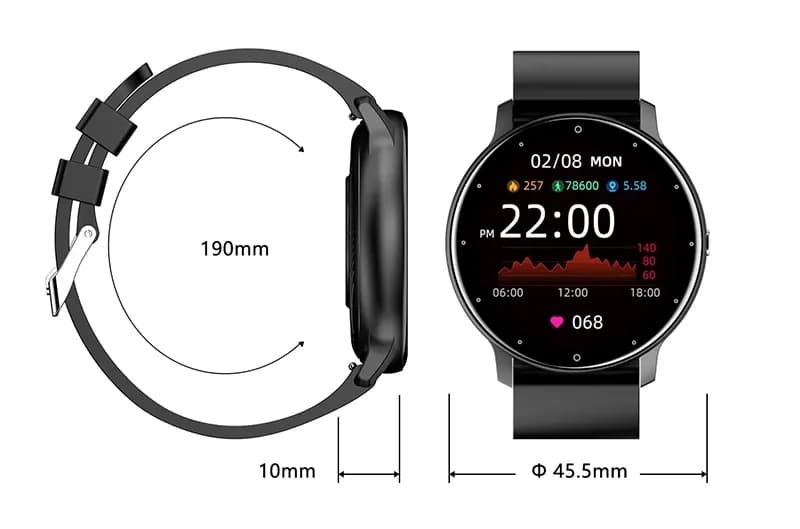 Smartwatch GIEWONT Sport Around PRO SmartCall GW120-2 PRO - Carbon