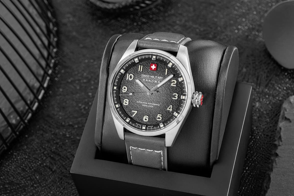 Zegarek Męski SWISS MILITARY HANOWA Greyhound SMWGGA0001501 + BOX