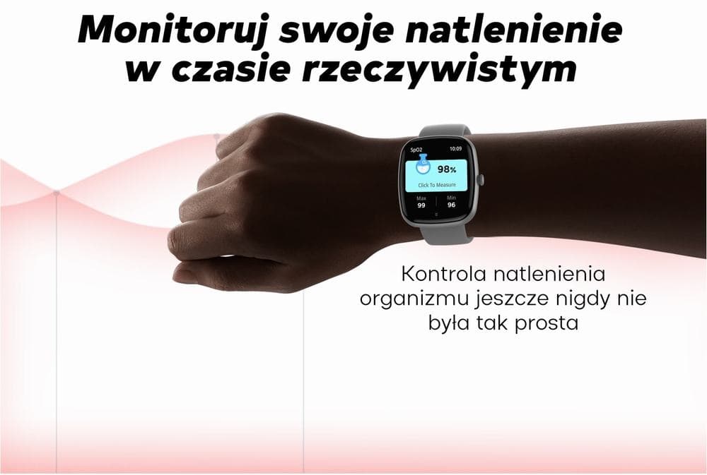 Smartwatch Damski GRAVITY GT18-5 Czarny Pasek Silikonowy + Szary Pasek