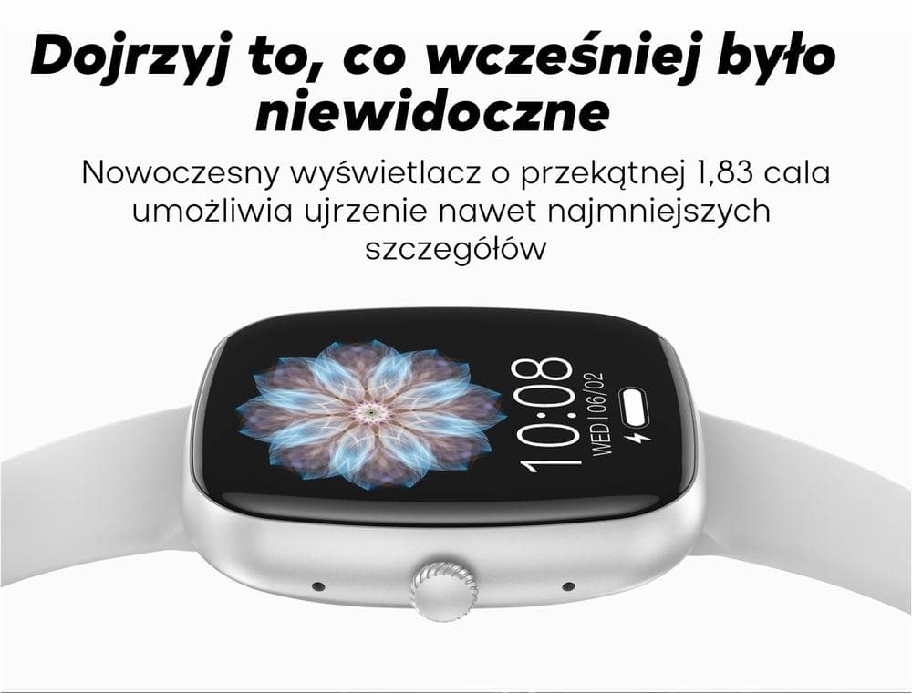 Smartwatch Męski GRAVITY GT18-6 Czarny Pasek Silikonowy + Granatowy Pasek