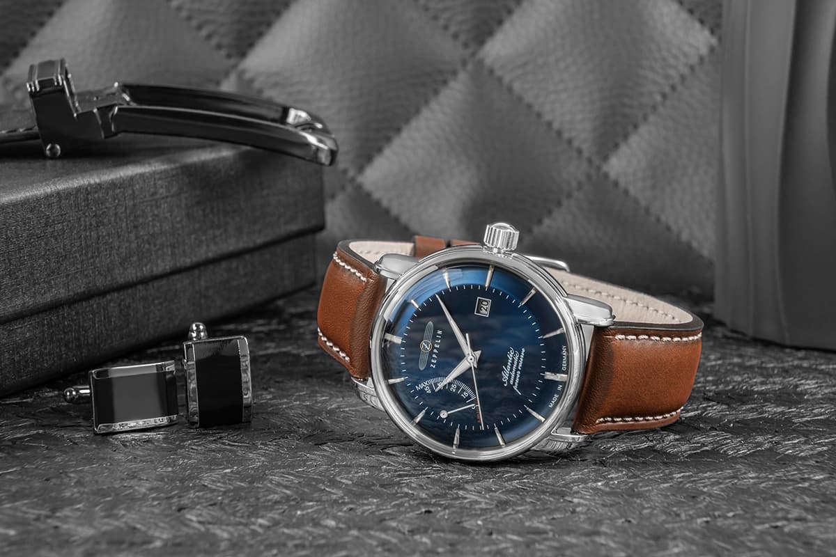 Zegarek Męski ZEPPELIN Atlantic Automatic Power Reserve  8462-3 + BOX