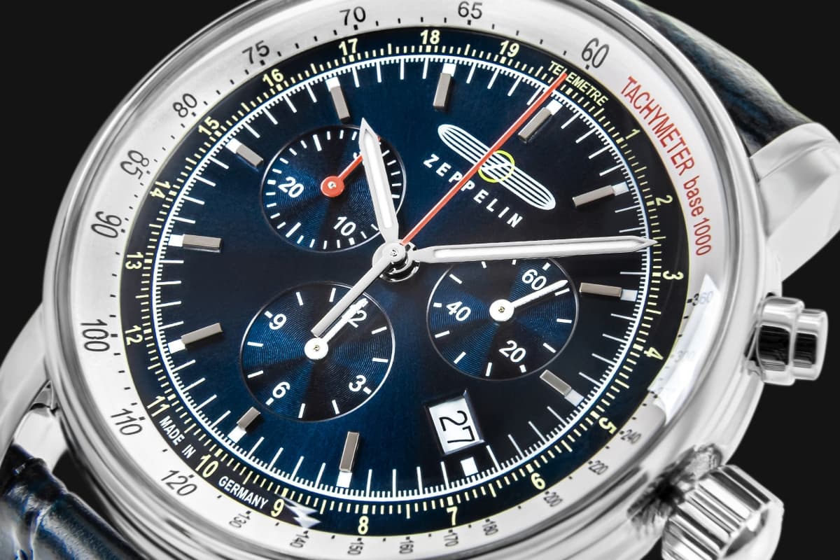 Zegarek Męski ZEPPELIN LZ14 Marine Chronograph 8888-3 + BOX