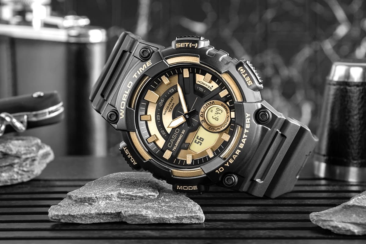 Zegarek Męski CASIO AEQ-110BW-9AVDF + BOX